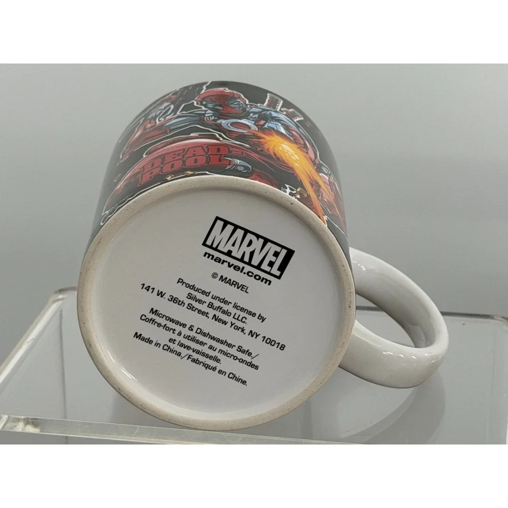 Marvel Deadpool Ceramic Coffee Mug Comic Style Artwork - Picture 4 of 5
